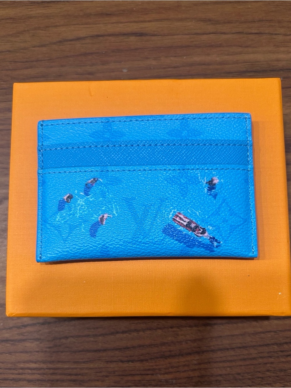 Louis Vuitton Blue Lagoon Card Holder
